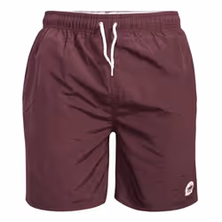 Duke Mens Yarrow D555 Full Length Swim Shorts - L, Burgundy