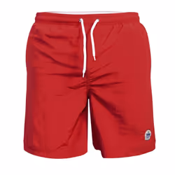 Duke Mens Yarrow D555 Full Length Swim Shorts - S, Red