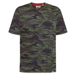 Duke Mens Gaston Kingsize Camouflage Print T-Shirt - 4XL, Jungle