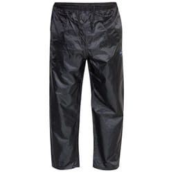 Duke Mens Elba Kingsize D555 Packaway Rain Over Trousers - 3XL, Black
