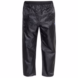 Duke Mens Elba Kingsize D555 Packaway Rain Over Trousers - 2XL, Black