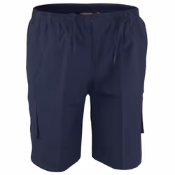 Duke Mens Nick D555 Elasticated Waist Cargo Shorts - L, Navy