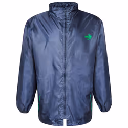 Duke Mens Zac Kingsize D555 Packaway Weather Proof Rain Jacket - 5XL, Navy