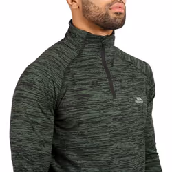 Trespass Mens Gerry Active Top - XS, Bright Green Fleck