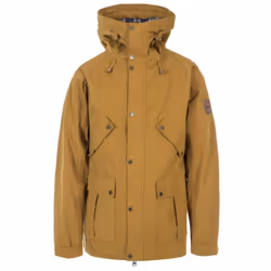 Trespass Mens Destroyer Waterproof Jacket - XXS, Golden Brown