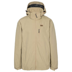 Trespass Mens Weir Waterproof Jacket - XXS, Tan