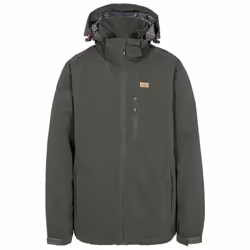 Trespass Mens Weir Waterproof Jacket - XXS, Olive