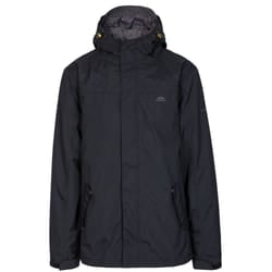 Trespass Mens Enthusiasts Waterproof Jacket - S, Black