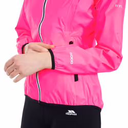 Trespass Womens/Ladies Beaming Packaway Hi-Vis Jacket - S, Hi Visibility Pink