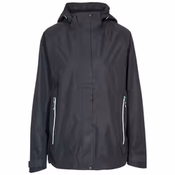 Trespass Womens/Ladies Review Waterproof Jacket - XXS, Black