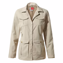 Craghoppers Womens/Ladies NosiLife Lucca Jacket - 14 UK, Desert Sand