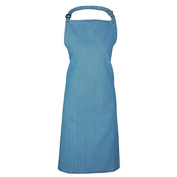 Premier Colours Bib Apron / Workwear (Pack of 2) - One Size, Blue Denim