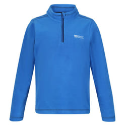 Regatta Great Outdoors Childrens/Kids Hot Shot II Half Zip Fleece Top - 11-12 Years, Oxford Blue/Navy