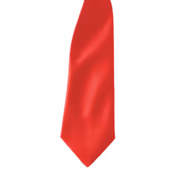 Premier Colours Mens Satin Clip Tie (Pack of 2) - One size, Strawberry Red