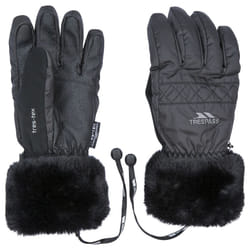 Trespass Womens/Ladies Yanki Gloves - L, Black