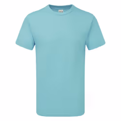 Gildan Mens Hammer Heavyweight T-Shirt - L, Chalky Mint