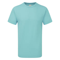 Gildan Mens Hammer Heavyweight T-Shirt - L, Chalky Mint