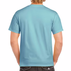Gildan Mens Hammer Heavyweight T-Shirt - L, Chalky Mint
