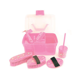 Lincoln Star Pattern Grooming Kit - One Size, Pink