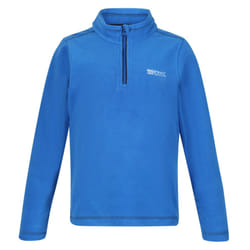 Regatta Great Outdoors Childrens/Kids Hot Shot II Half Zip Fleece Top - 13 Years, Oxford Blue/Navy
