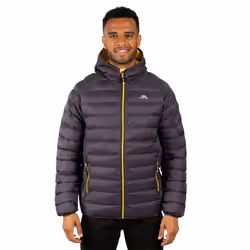 Trespass Mens Bosten Casual Padded Jacket - XS, Dark Grey