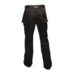 Regatta Mens Incursion Work Trousers - 40R, Black