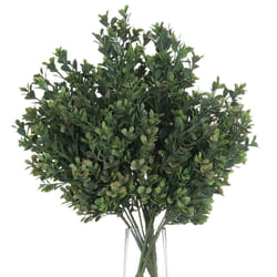 Hill Interiors Artificial Faux Red Tipped Leaf Spray