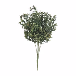Hill Interiors Artificial Faux Red Tipped Leaf Spray