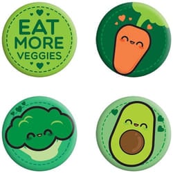 Grindstore Eat More Veggies Badge Pack