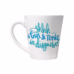 Grindstore Shhh Gin & Tonic In Disguise Latte Mug