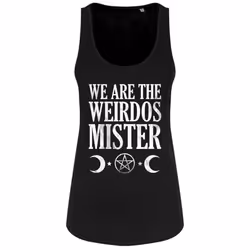 , Black) Grindstore Womens/Ladies We Are The Weirdos Mister Floaty Tank - Medium (UK 10-12