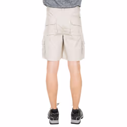 Trespass Mens Gally Water Repellent Hiking Cargo Shorts - M, Mushroom