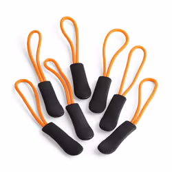 Quadra SLX Zip Puller Pack (Pack Of 10) - One Size, Orange