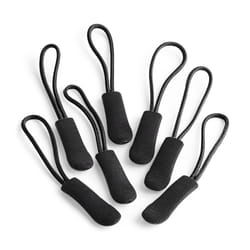 Quadra SLX Zip Puller Pack (Pack Of 10) - One Size, Black