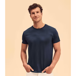 Fruit Of The Loom Mens Iconic T-Shirt - 3XL, Light Graphite Grey