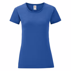 Fruit Of The Loom Womens/Ladies Iconic T-Shirt - L, Heather Royal