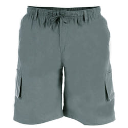 Duke Mens Nick-D555 Shaped Leg Cargo Shorts - 3XL, Grey