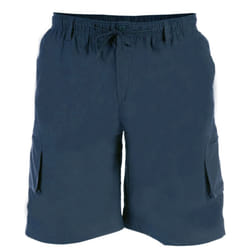 Duke Mens Nick-D555 Shaped Leg Cargo Shorts - 8XL, Navy