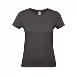 B&C Womens/Ladies #E150 T-Shirt - XS, Used Black