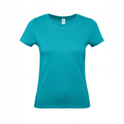 B&C Womens/Ladies #E150 T-Shirt - XS, Real Turquoise