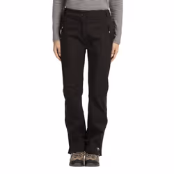 Trespass Womens/Ladies Squidge II Water Resistant Hiking Trousers - XL/SL, Black