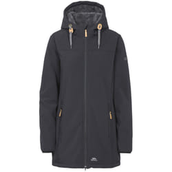 Trespass Womens/Ladies Kristen Longer Length Hooded Waterproof Jacket - S, Black