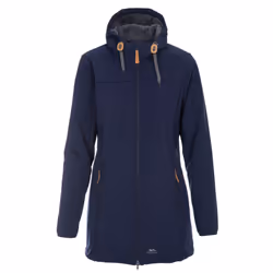 Trespass Womens/Ladies Kristen Longer Length Hooded Waterproof Jacket - XS, Navy