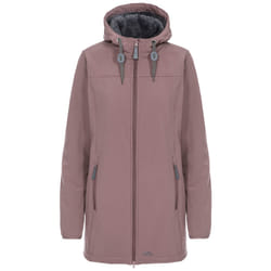 Trespass Womens/Ladies Kristen Longer Length Hooded Waterproof Jacket - XXL, Dusty Heather