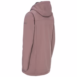 Trespass Womens/Ladies Kristen Longer Length Hooded Waterproof Jacket - XXL, Dusty Heather