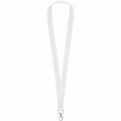 Bullet Impey Lanyard With Convenient Hook - One Size, White