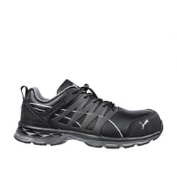 Puma Safety Mens Velocity 2.0 Lace Up Safety Shoe - 6, Black