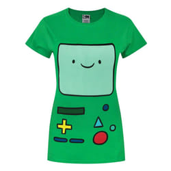 Adventure Time Womens/Ladies BMO T-Shirt - XL, Green
