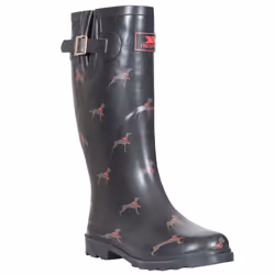 Trespass Womens/Ladies Samira Wellington Boots - 4 UK, Dog Print