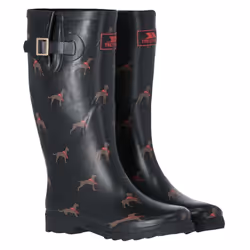 Trespass Womens/Ladies Samira Wellington Boots - 5 UK, Dog Print